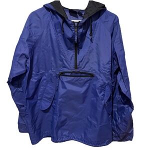 Vintage Gap Anorak Jacket Kangaroo Pouch Men's Medium Outdoors Nylon Pullover